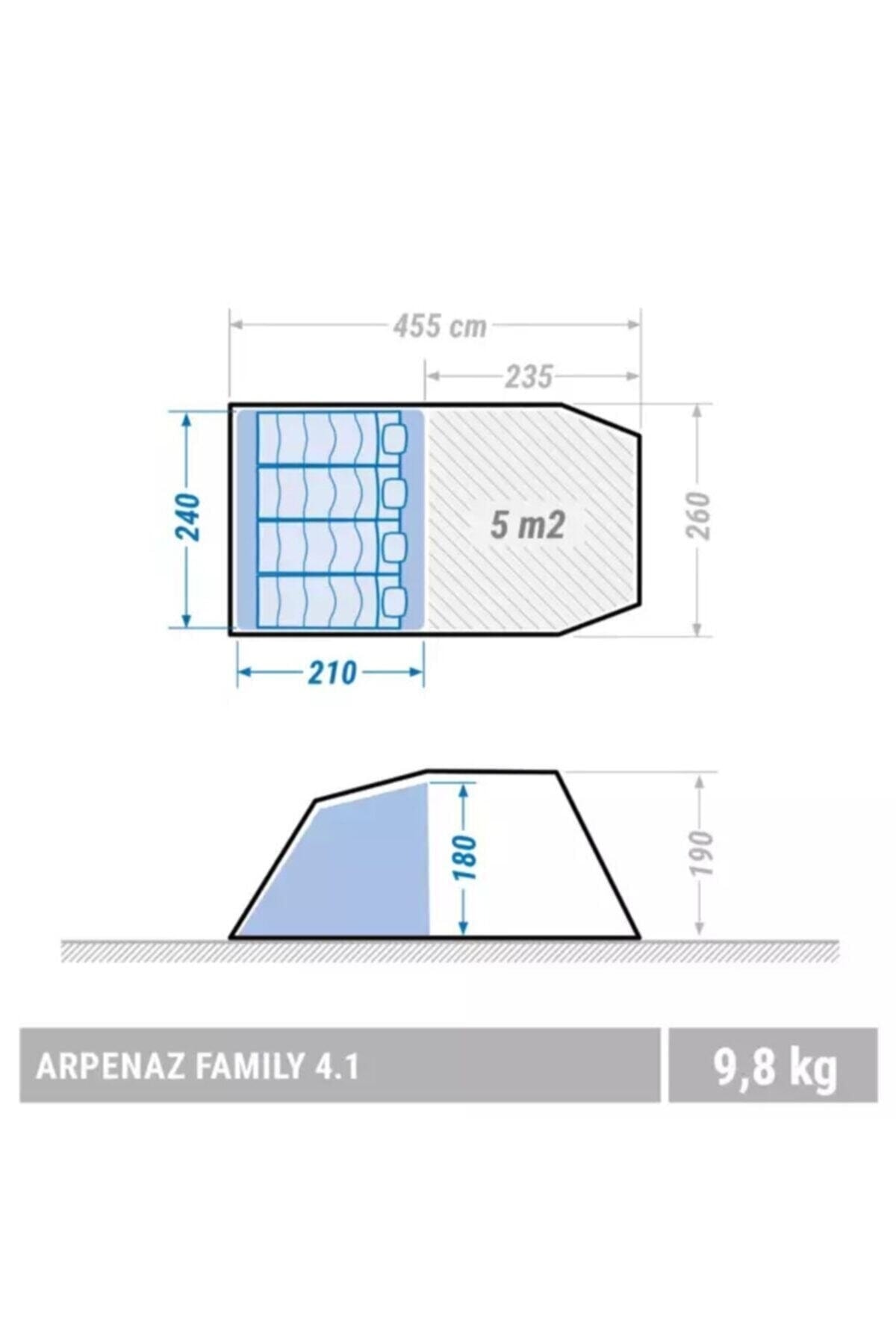 چادر کمپینگ دکتلون چادر کمپینگ دکتلون